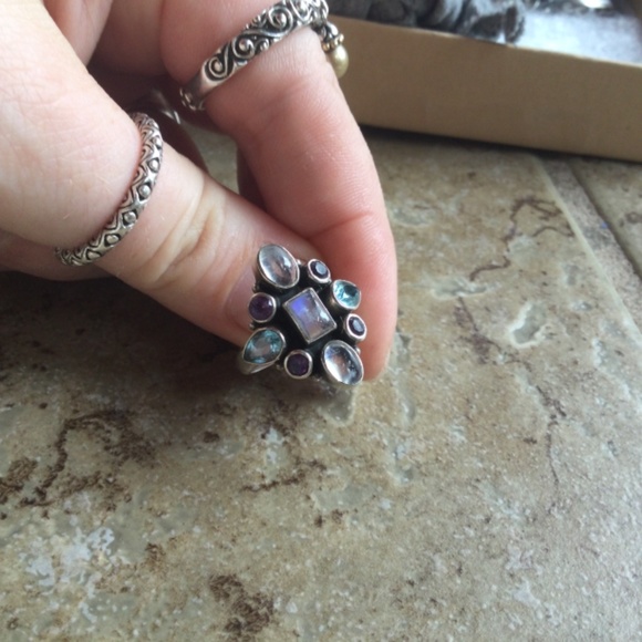 Nicky Butler sterling silver ring! Size 5.5 - Picture 2 of 6